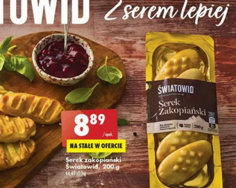 Biedronka Serek zakopiański Światowid oferta