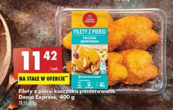 Biedronka Filety z piersi kurczaka panierowane Danie Express oferta