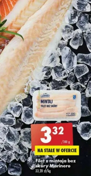 Biedronka Mintaj filet bez skóry Marinero oferta