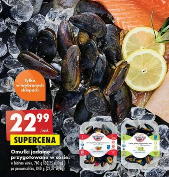 Biedronka Mule gotowane w białym winie Zeelands Roem oferta