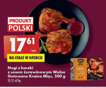 Biedronka Nogi z kaczki sosem żurawinowym Kraina Mięs oferta