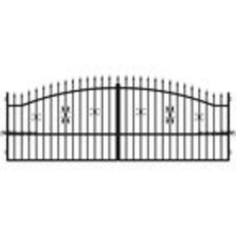 Leroy Merlin Brama dwuskrzydłowa eliza iii 4x1,5 m automat polargos oferta