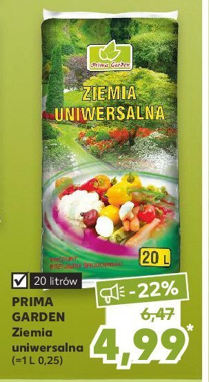 Kaufland Ziemia uniwersalna 20 l oferta
