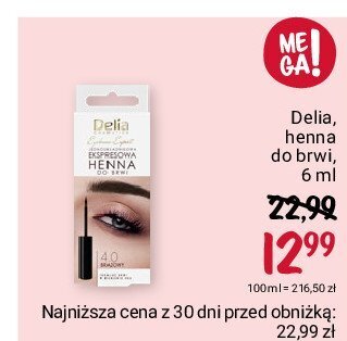 Rossmann Henna do brwi brązowa oferta