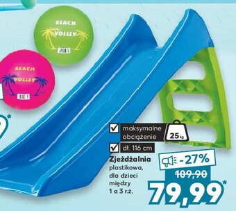 Zjeżdżalnia 116 cm