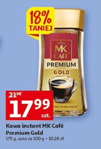 Auchan Kawa instant MK Cafe Premium Gold 175 g oferta