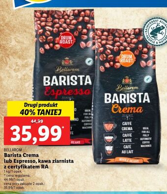 Lidl Kawa Bellarom Barista Crema oferta