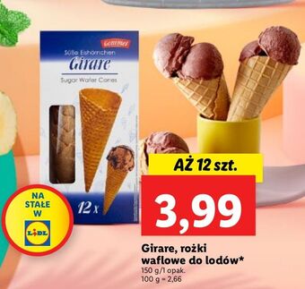 Rożki waflowe girare