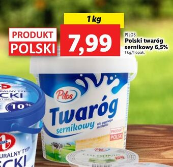 Lidl Twaróg sernikowy Pilos oferta