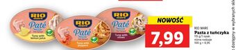 Lidl Pasta z tuńczyka oliwkami Rio Mare oferta