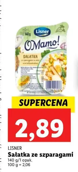 Lidl Sałatka ziemniaczana z fasolką szparagową Lisner O Mamo! oferta