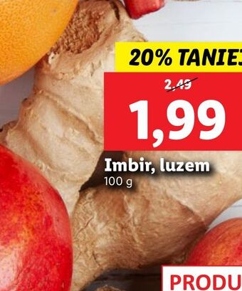 Lidl Imbir oferta