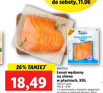 Lidl Łosoś atlantycki wędzony na zimno Nautica Schwartz oferta