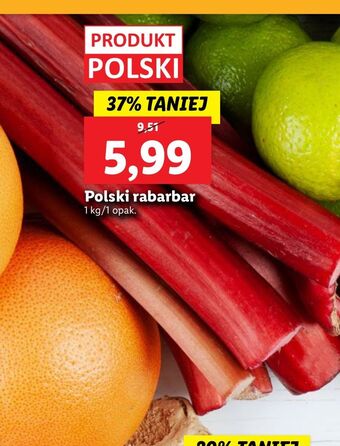 Lidl Rabarbar oferta