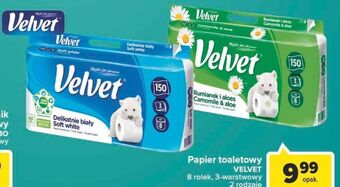 Carrefour Market Papier toaletowy rumianek Velvet oferta