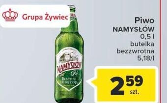 Carrefour Market Piwo Namysłów Pils oferta