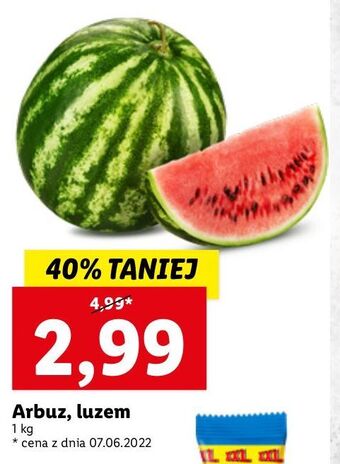 Lidl Arbuz oferta