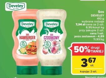 Carrefour Market Sos czosnkowy Develey oferta