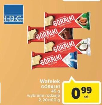 Carrefour Market Wafelek czekoladowy Góralki oferta
