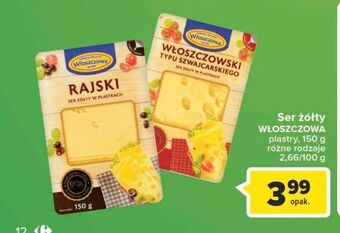 Carrefour Market Ser rajski z dziurami Włoszczowa oferta