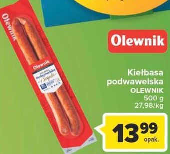 Carrefour Market Kiełbasa podwawelska z szynki Olewnik oferta