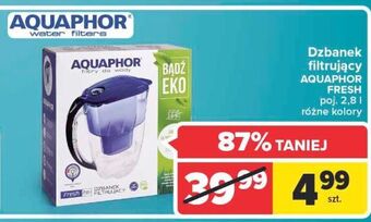 Carrefour Market Dzbanek filtrujący fresh 2.8 l granat Aquaphor oferta