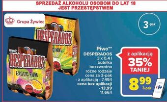 Carrefour Market Piwo Desperados oferta