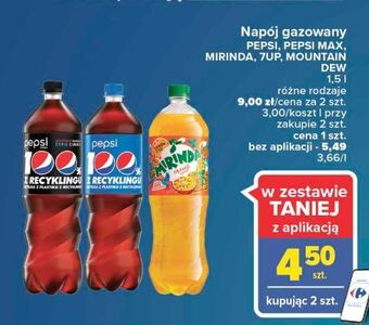 Carrefour Market Napój orange Mirinda oferta