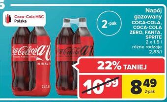 Carrefour Market Napój Coca-Cola Zero oferta