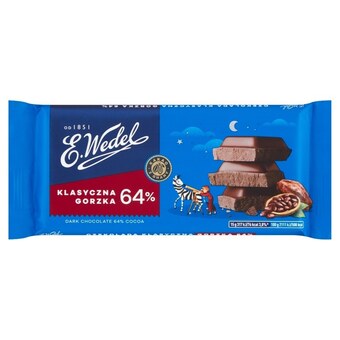 Nasz Sklep E. Wedel Czekolada klasyczna gorzka 64% 90 g oferta