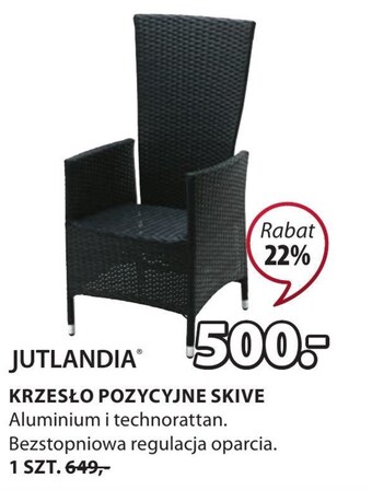 JYSK Krzesło Jutlandia oferta