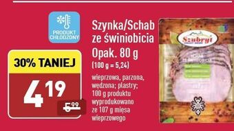 ALDI Szynka ze świniobicia Szubryt oferta
