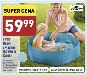 ALDI Basen składany dla dzieci 120 cm Crane oferta