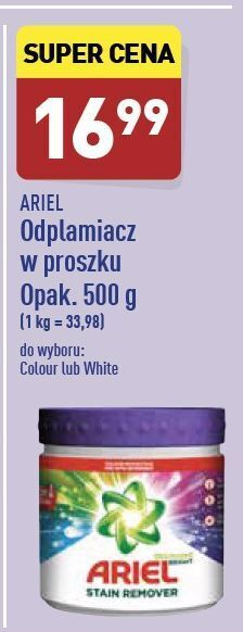 ALDI Odplamiacz color Ariel Stain Remover oferta