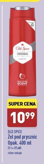 ALDI Żel pod prysznic Old Spice Original oferta