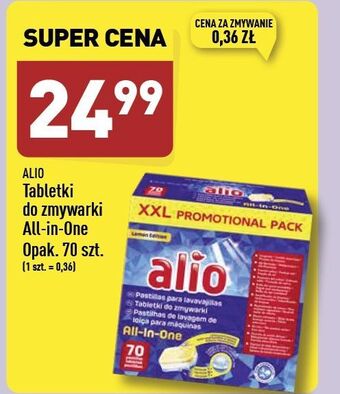 ALDI Tabletki do zmywarki all in one Alio oferta
