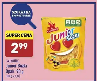 ALDI Krakersy Lajkonik Junior Buźki oferta