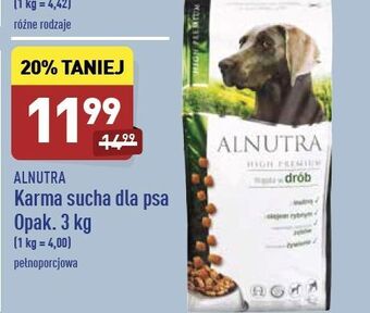 ALDI Karma dla psa inulina Alnutra oferta
