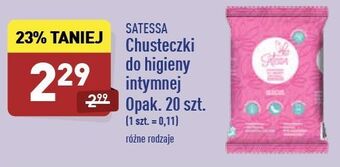 ALDI Podpaski ze skrzydełkami normalne Satessa oferta