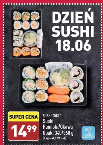 ALDI Sushi hannoki Tokyo oferta