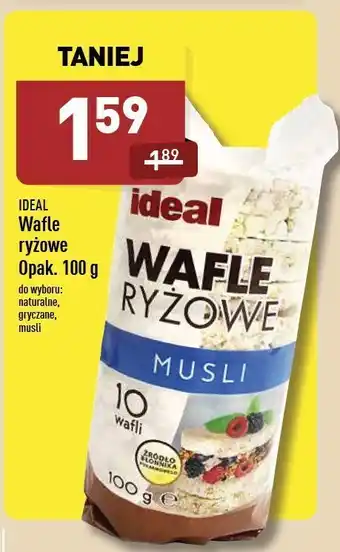 ALDI Wafle ryżowe gryczane Ideal oferta