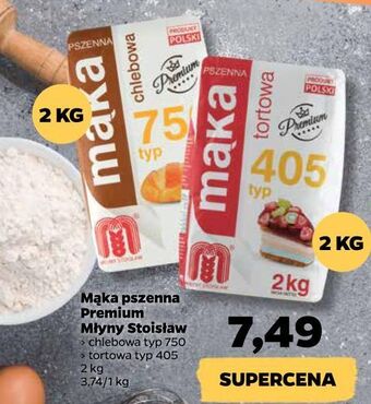 Netto Mąka pszenna chlebowa typ 750 Młyny Stoisław oferta
