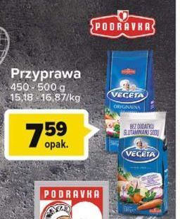 Carrefour Market Przyprawa bez glutaminianu sodu Vegeta oferta