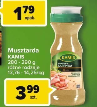 Carrefour Market Musztarda sarepska Kamis oferta