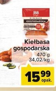 Carrefour Market Kiełbasa gospodarska Jbb Bałdyga oferta