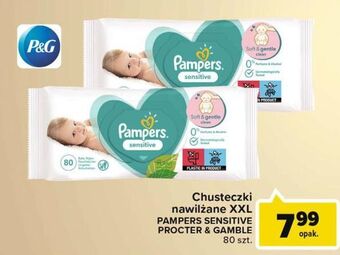 Carrefour Market Chusteczki nawilżane Pampers Sensitive oferta