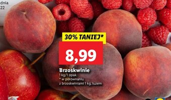 Lidl Brzoskwinie 1 kg oferta