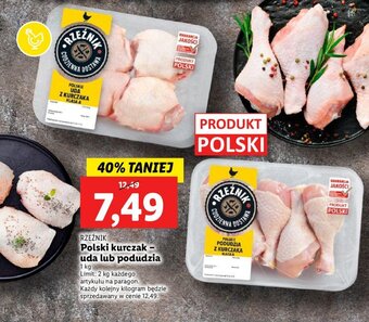 Lidl Polski kurczak uda lub podudzia 1 kg oferta