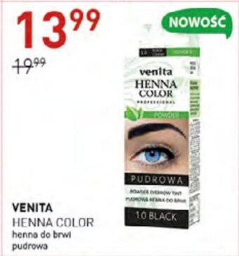 Jawa Drogerie Henna do brwi Venita oferta