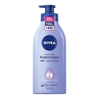 Nivea Wygładzające mleczko DO Ciała Z Pompką 625 ml